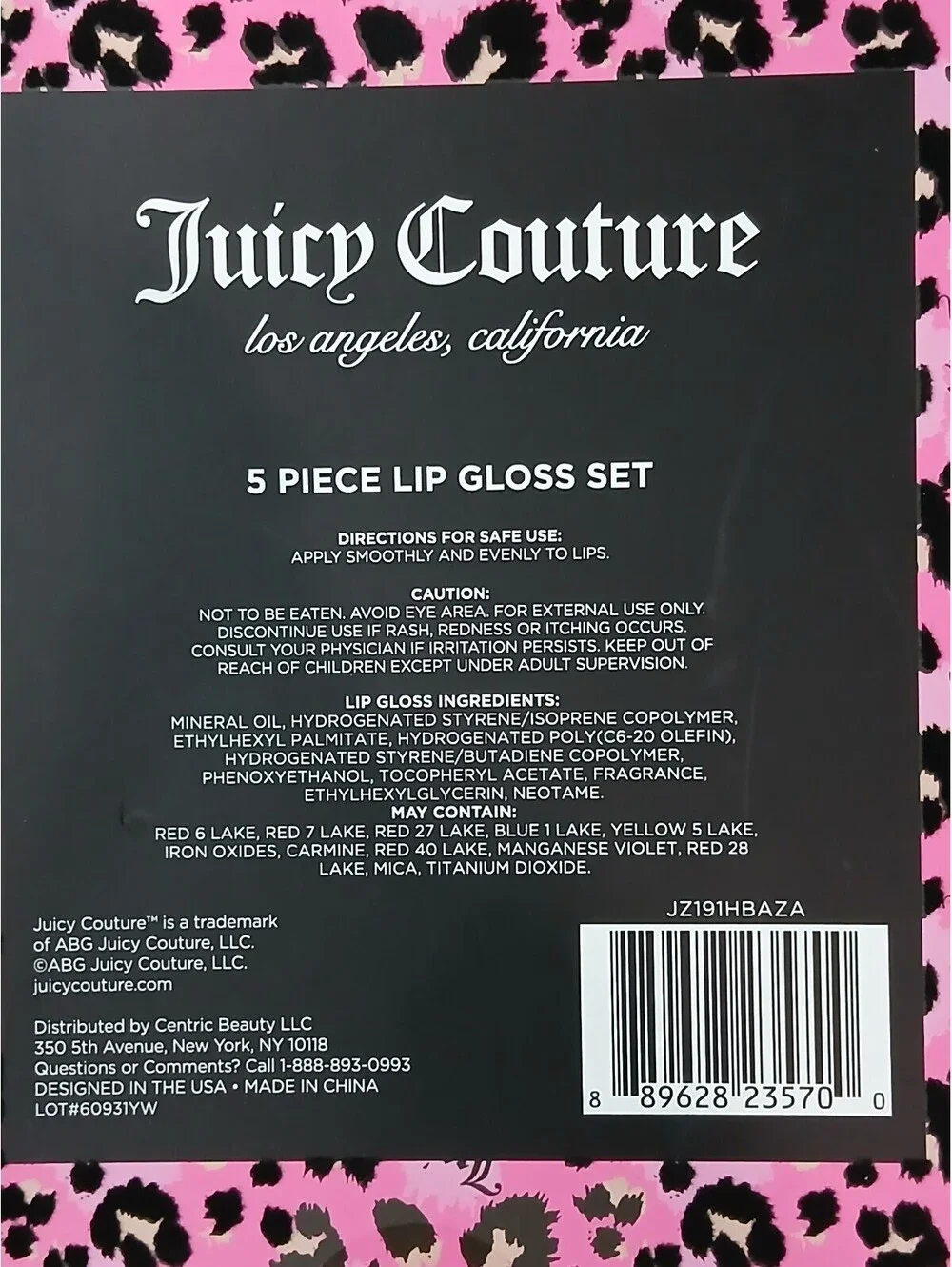 Juicy Couture treat yourself